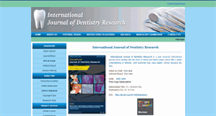 Desktop Screenshot of dentistryscience.com